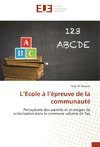 L'Ecole à l'épreuve de la communauté