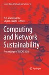 Computing and Network Sustainability