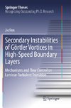 Secondary Instabilities of Görtler Vortices in High-Speed Boundary Layers