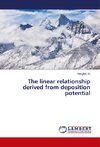 The linear relationship derived from deposition potential