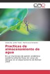 Practicas de almacenamiento de agua