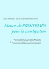 Menus de printemps pour la constipation