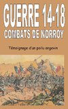 GUERRE 14-18  COMBATS DE NORROY