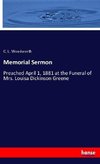 Memorial Sermon