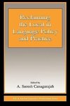 Canagarajah, A: Reclaiming the Local in Language Policy and