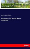 Taxation in the United States 1789-1816