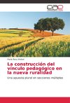 La construcción del vínculo pedagógico en la nueva ruralidad