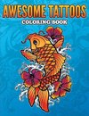 Awesome Tattoos Coloring Book