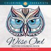 Wise Owl Nature Coloring Book