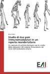 Studio di due geni immunomodulatori in un reperto neandertaliano