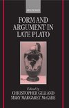 Form and Argument in Late Plato