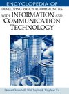 Encyclopedia of Developing Regional Communities with Information and Communication Technology