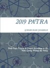 PATRA 2019 HINDU VEDIC ASTROLOGY PANCHANG GUIDE