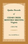 Quaker Records of Cedar Creek Monthly Meeting