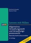 Allgemeines Verwaltungsrecht und Verwaltungsprozessrecht