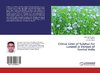 Critical Limit of Sulphur for Linseed in Vertisol of Central India