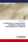 A Galtungian Interpretation of Madrasa Graduates Phenomenon on Violence