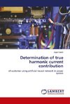 Determination of true harmonic current contribution