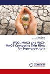 WO3, MnO2 and WO3-MnO2 Composite Thin Films for Supercapacitors