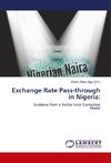 Exchange Rate Pass-through in Nigeria: