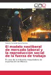 El modelo neoliberal de mercado laboral y la reproducción social de la fuerza de trabajo