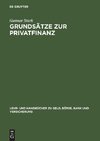 Grundsätze zur Privatfinanz