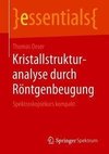 Kristallstrukturanalyse durch Röntgenbeugung