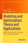 Modeling and Optimization: Theory and Applications