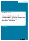 Zwischen Rätedemokratie und Parlamentarismus. Gründung und Scheitern der sozialistischen Republik Oldenburg-Ostfriesland