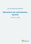 Wörterbuch der ostfriesischen Sprache