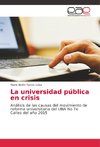 La universidad pública en crisis