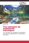 Tres ejemplos de modelación hidrológica