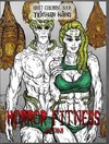 Adult Coloring Book Horror Fitness