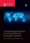 The Routledge Handbook of Instructed Second Language Acquisition