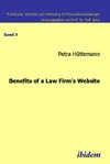 Benefits of a law firm's website.