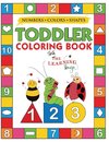 My Numbers, Colors and Shapes Toddler Coloring Book with The Learning Bugs