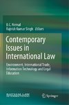 Contemporary Issues in International Law