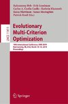 Evolutionary Multi-Criterion Optimization