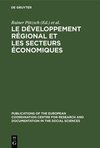 Le développement régional et les secteurs économiques