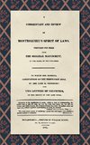 A Commentary and Review of Montesquieu's Spirit of Laws, Prepared For Press From the Original Manuscript in the Hands of the Publisher (1811)