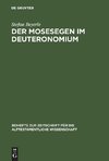 Der Mosesegen im Deuteronomium