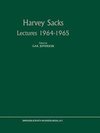 Harvey Sacks Lectures 1964-1965