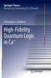 High-Fidelity Quantum Logic in Ca+