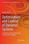 Optimization and Control of Dynamic Systems