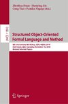 Structured Object-Oriented Formal Language and Method