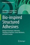 Bio-inspired Structured Adhesives