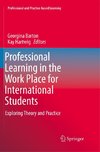 Professional Learning in the Work Place for International Students