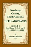 Newberry County, South Carolina Deed Abstracts. Volume II