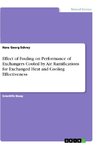 Effect of Fouling on Performance of Exchangers Cooled by Air.  Ramifications for Exchanged Heat and Cooling Effectiveness