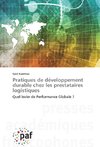 Pratiques de développement durable chez les prestataires logistiques